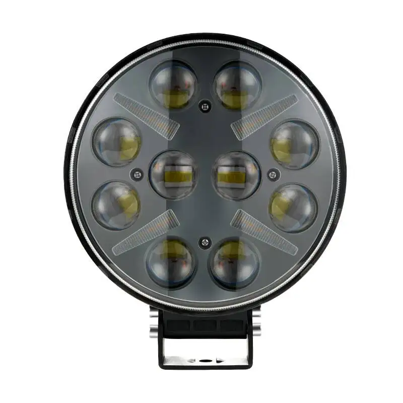 

1PCS 7 Inch Led Work Light Flood Spot DRL 12V E9 4X4 Offroad Boat Truck SUV ATV Headlight For Jeep 24V Driving Lights