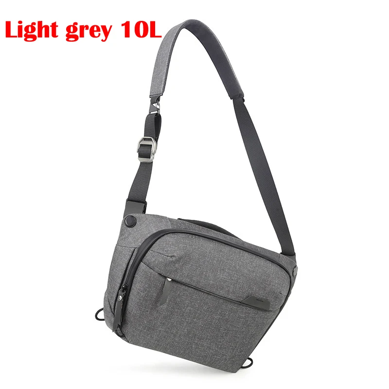 10L Organizer Sling Camera Bag Portable Outdoor Photography DSLR Crossbody Bag for Nikon Canon Sony Mirrorless Camera Lens Case