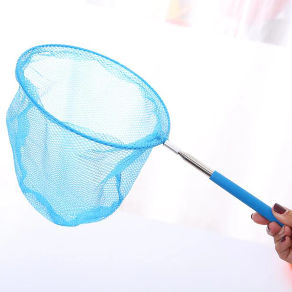 

6pcs Telescopic Nets Kids Camping Retractable Net Pocket Extendable Fishing Insects Child Long Handle Catch Release Butterflies