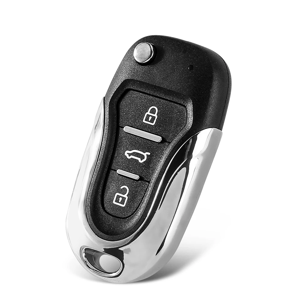 KEYYOU Modified 3 Buttons Flip Remote Car Key Shell Case Fob For Hyundai Picanto Solaris Sportage  For Kia Picanto Sportage K5