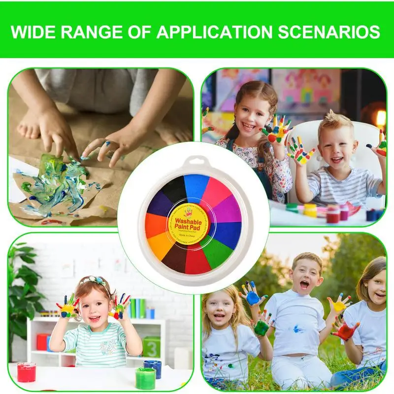 Zabawny zestaw do farbki do malowania palcami dla dzieci zmywalny wielokolorowy farbki do malowania palcami dla dzieci farbki do malowania palcami zestaw farb farbki do malowania palcami grafiki dla DIY atramentowy