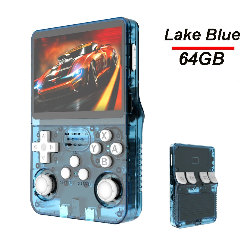 Originele Arkos Systeem R36S Retro Game Console Handheld 3.5 "Consolas R36 S Draagbare Pocket Video Speler 64GB 128GB Kid Gift