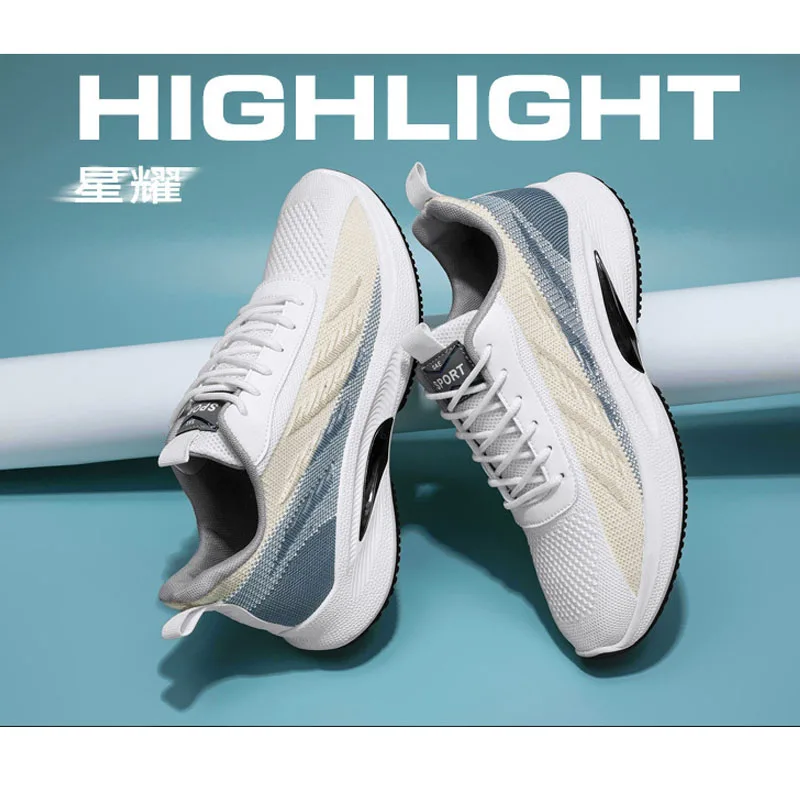 A Pair Of Unisex Casual Sneakers Stylish And Light Suitable For Running And Hiking Exercise Healthy Living