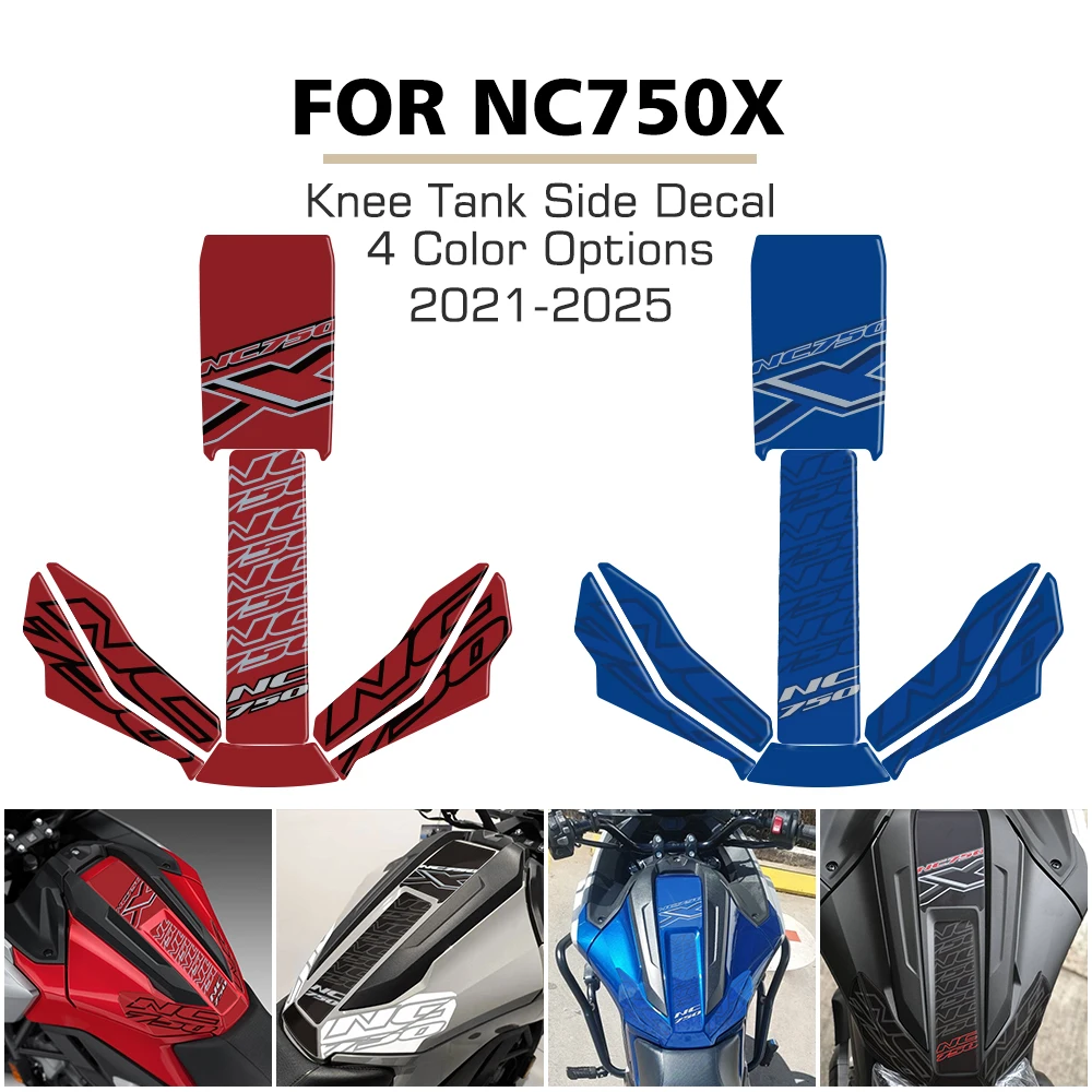 3D Resin Tank Pad Sticker Motorcycle Fuel Tank Protectior Decal For NC750X NC 750X NC750 X NC 750 X 2021 2022 2023 2024 2025