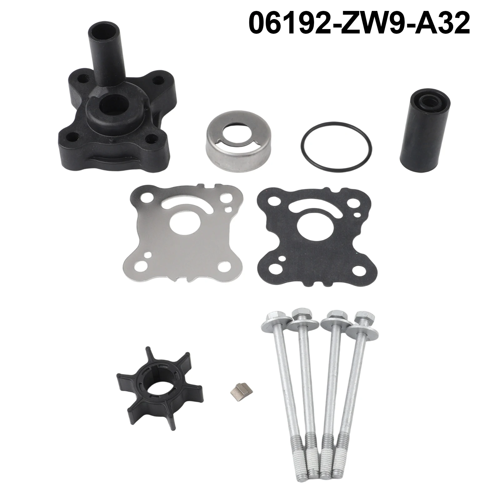 For Honda BF15D BF20D Water Pump Impeller for service Kit 06192ZW9A32 for Outboard Engine Cooling System Maintenance