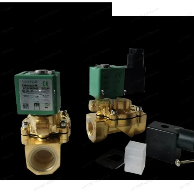 SCE238D002 Copper Body 2/2 Way Normally Closed Solenoid Valve G1/2 Thread Drain Valve