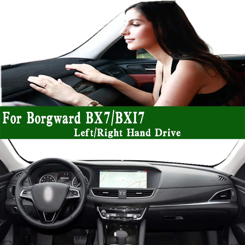 

For Borgward BX7 BXI7 TS SUV Dashmat Dashboard Cover Instrument Panel Sunscreen Insulation Protective Pad Anti-Dirt Ornaments