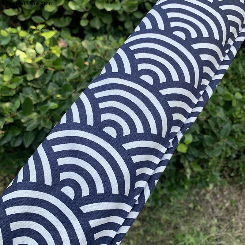 Kendo Sword Bag Bamboe messentas Japanse Aikido Iaido draagtas met riem Houd 2-zwaard katoen