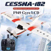 **WLtoys F949 Cessna 182 RC: Avión Teledirigido 2,4G con Giroscopio, 3D6G, 3 Canales y Versión LCD**