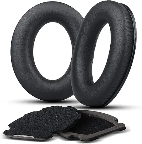 A20 Replacement Ear Pads for Bose Aviation A20, Earpads Cushions Compatible with Bose Aviation Headset X A10 A20, Durable Leathe