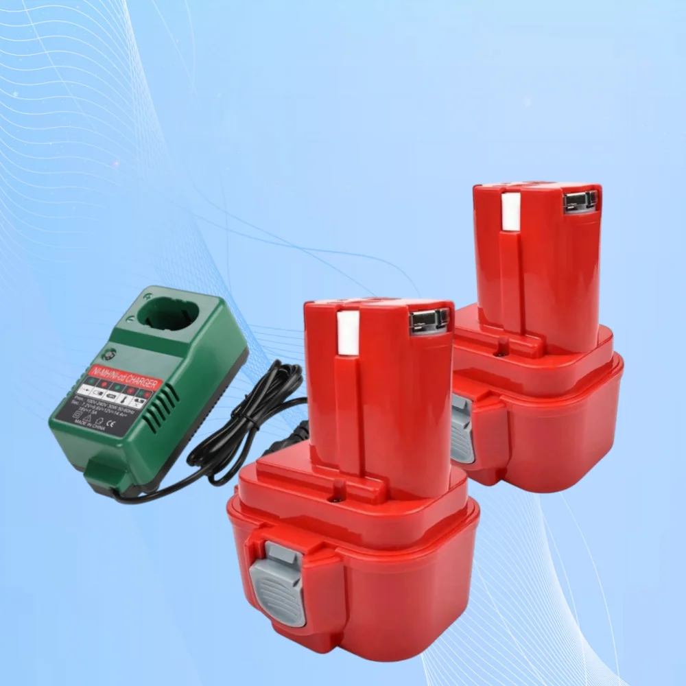 9.6V for Makita Battery 4.8AH Rechargeable Batteryie for Makita PA09 9120 9122 9134 9135 9135A Spare Power Tool Battery