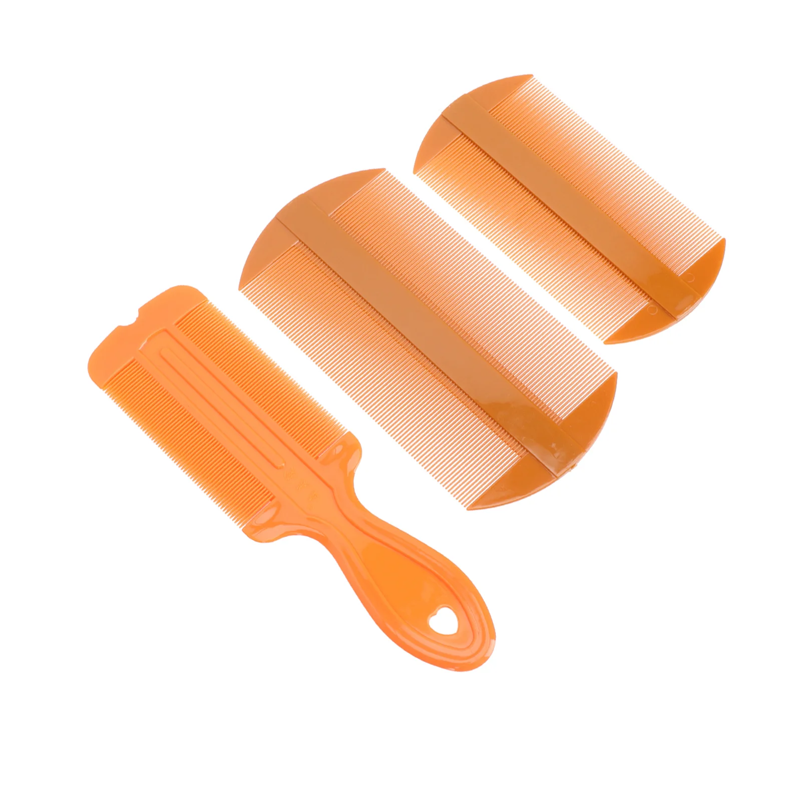 

Toddler Hairbrush Comb Scalp Massager Anti-static Combs Double Sided Drain Dandruff Orange Massaging Tool Child