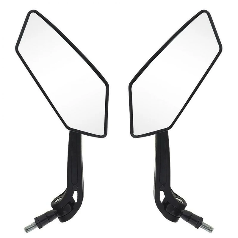 Universelles Paar Motorrad-Rückspiegel 10mm für Motorräder und Roller