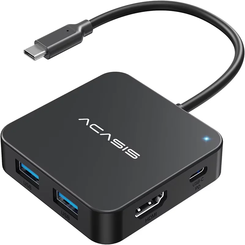 Hub USB C ACASIS 6 w 1, adapter wieloportowy 10 Gbps z HDMI 4K 60 Hz, PD 100 W, adapter USB C do HDMI dla MacBooka i Dell — zdjęcie produktu 7