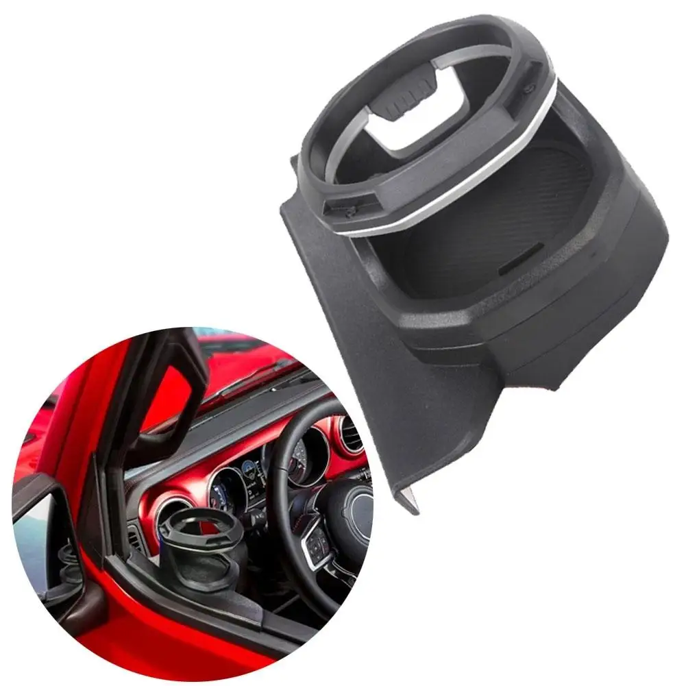 Soporte de taza de agua para ventana de coche, accesorios modificados para Interior de coche para Jeep Wrangler JL 4 puertas JT gladiador 2018-2023