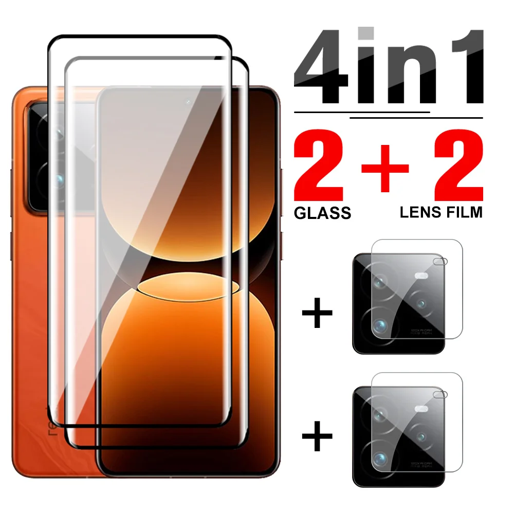 4in1 For Realme GT 7 Pro 5G Curved Screen Protector Tempered Film For Realme GT7 Pro GT7Pro Camera Lens Glass Cover RealmeGT7Pro