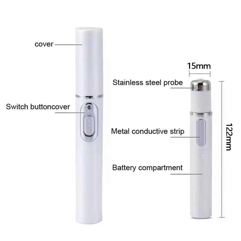 جهاز تجميل الوجه، أزرق فاتح للعين، دوائر العين السوداء، أداة العناية بالوجه، تفتيح الملمس، الحفاظ على أكياس العين #3