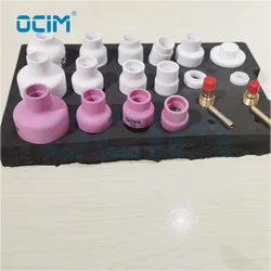 1 PC Tig  Ceramic Welding Cup 24# 14# 16# 12#  Nozzle  For WP‑17/18/26/9/20 Tig  Torch