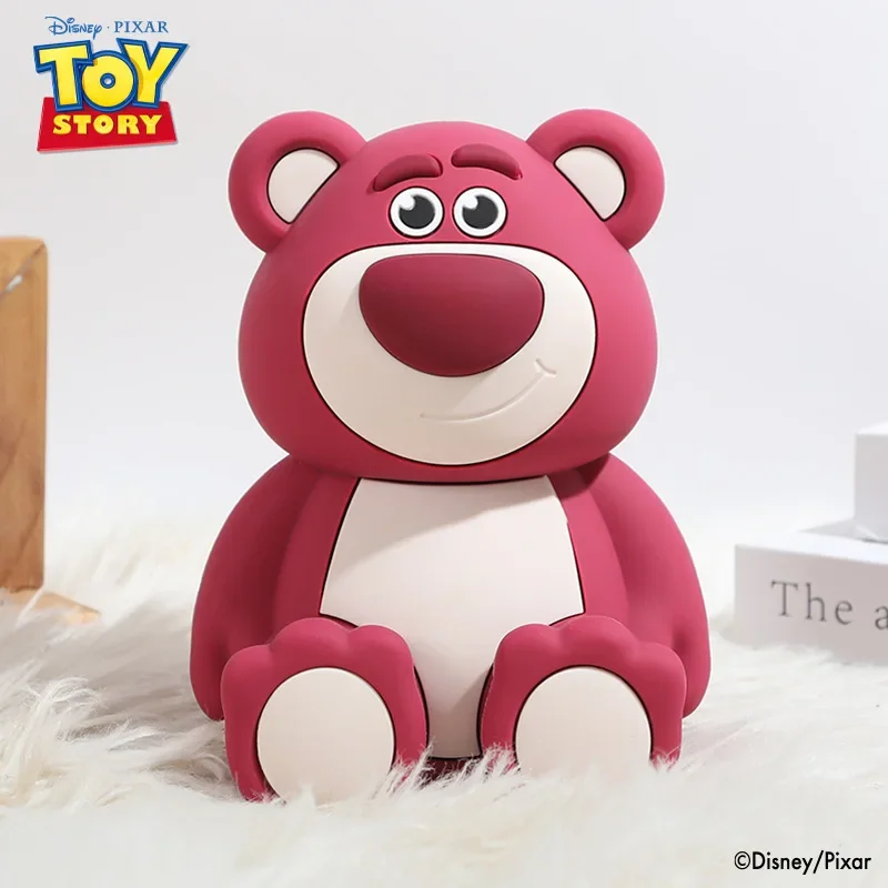 New Disney Kawaii Lotso Hot Water Bottle Cartoon Three-dimensional Water Injection Warm Belly Warm Hands Winter Children's Gift