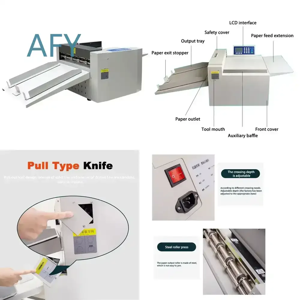 Máquina de Plegado de Papel Digital Comercial A3, Duradera, de Bajo Precio y Gran Venta, para Oficina, Compatible con HP, Canon, Brother, Epson