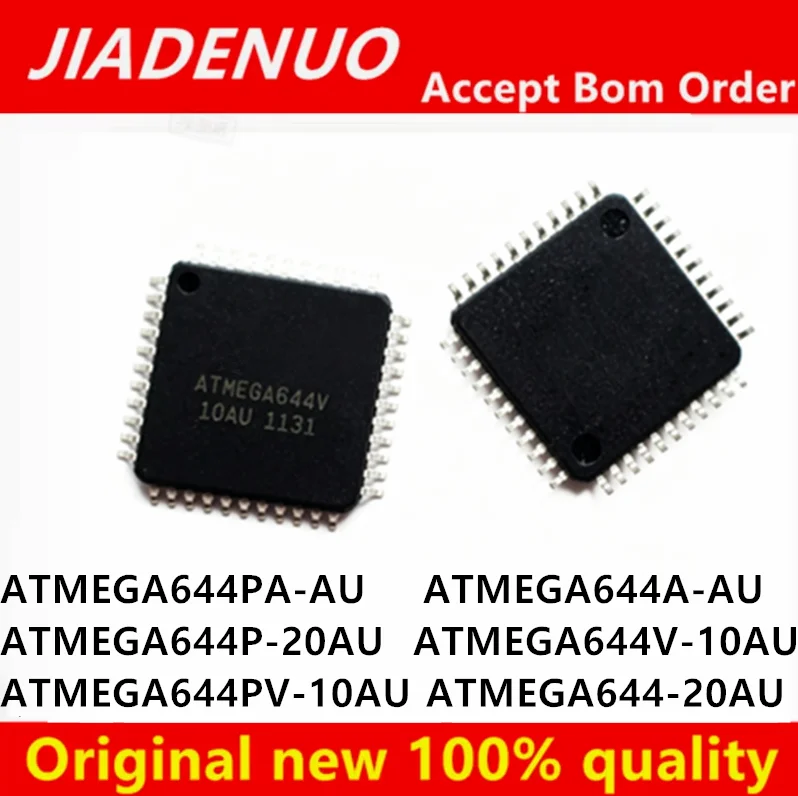 (1piece)100% New ATMEGA644P-20AU  ATMEGA644V-10AU  ATMEGA644PV-10AU ATMEGA644-20AU ATMEGA644PA-AU ATMEGA644A-AU QFP44