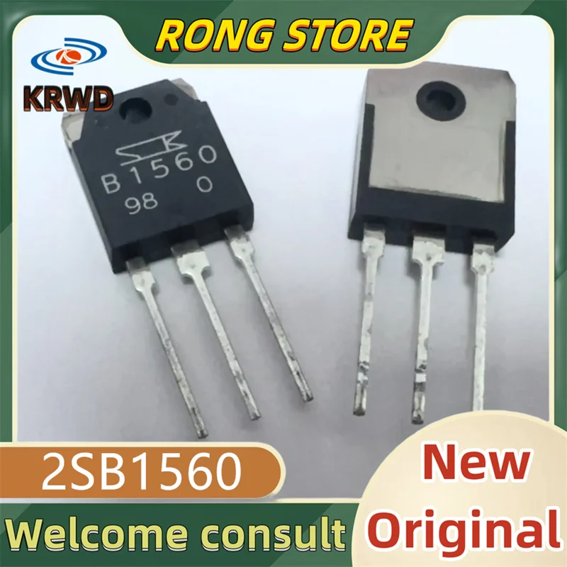 5 PIÈCES B1560 D2390 Nouveau et original 2SB1560 2SD2390 TO-247