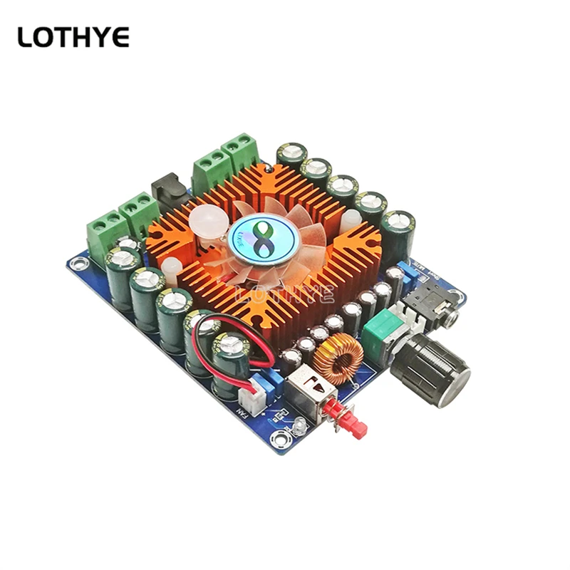 TDA7850 Four Channel Car HIFI Digital Power Amplifier Module Board Beautiful Sound Version 50W*4 fever level high fidelity