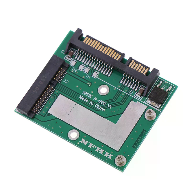 MSATA SSD to 2.5'' SATA 6.0gps adapter converter card module board mini pcie ssd