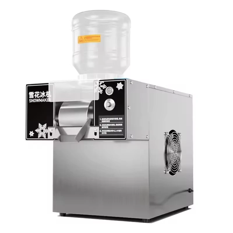 Commercial Snow Snowflake Machine Mini Snow Ice Maker Shaver Machine