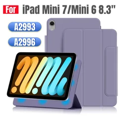 Magnetic Case For iPad Mini 7 case with Magnetic detachable Cover For Coque iPad Mini 7th 6th Generation Case 8.3 inch