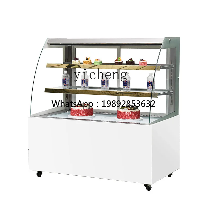 ZZ commercial refrigerated display cabinet air-cooled cake cabinet desktop small fresh-keeping cabinet