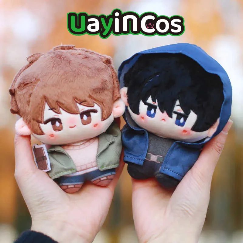 6pcs Official Time Raiders DMBJ Dao Mu Bi Ji Zhang Qiling Stuffed 13cm Plushies Plush Doll Clothes Bag Keychain Anime Toy  Kids