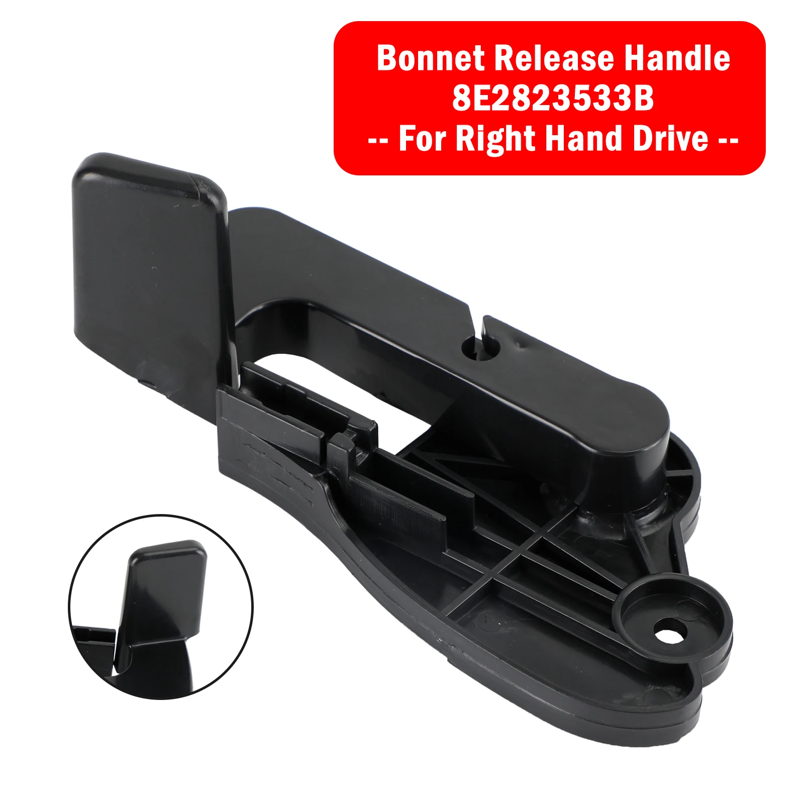 Artudatech RHD Bonnet Release Handle Lever 8E2823533B For Audi A4 B6 B7 2001-2008 Car Accessories