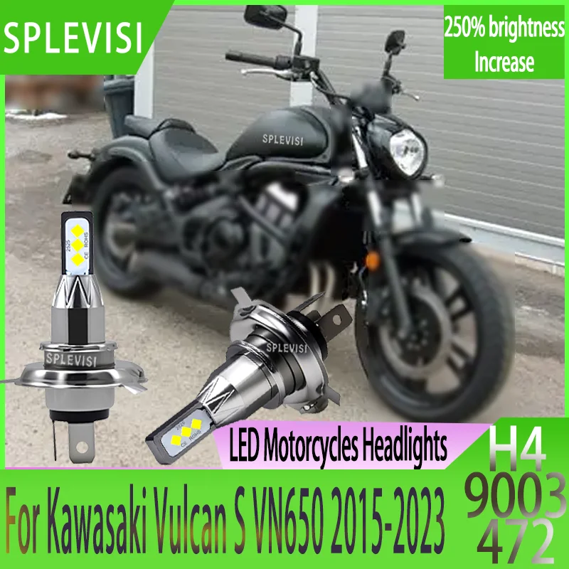 

Reliable Fanless H4 LED Motorcycle Headlight Bulb IP67 for Kawasaki Vulcan S VN650 2015 2016 2017 2018 2019 2020 2021 2022 2023