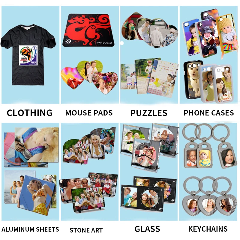 Dual-Station Fully Automatic Heat Transfer Printer (38x38CM/40x50CM/40x60CM) T-Shirt Printer Pneumatic Heat Transfer(Customized)