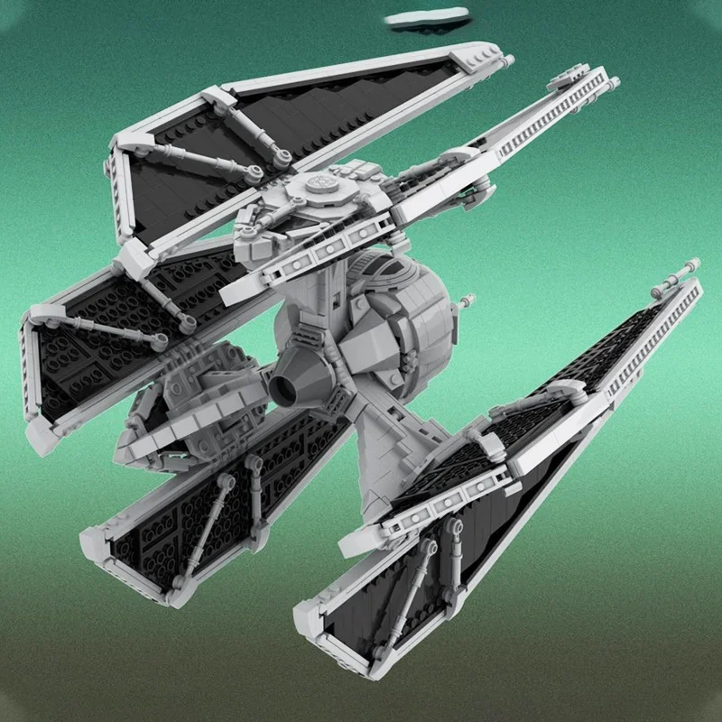 

1750 шт. Star Battle TIE/D Defender-модель короткого космического корабля Moc, коллекционное издание, строительные блоки | Игрушка для обучения и дисплея в подарок