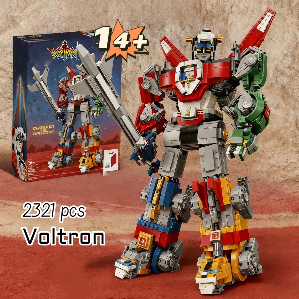 

2334Pcs Voltron NEW MOC Display Building Block Bricks Toys Compatible 21311 Birthday Christmas Gifts For Kids