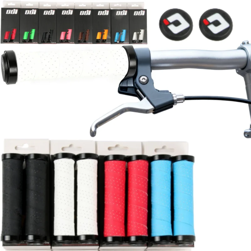 

Велосипедные педали в стиле ретро 22,2 мм, черные, белые, коричневые, оранжево-синие, амортизирующий замок на ручках для складного велосипеда MTB с заглушками на конце штанги