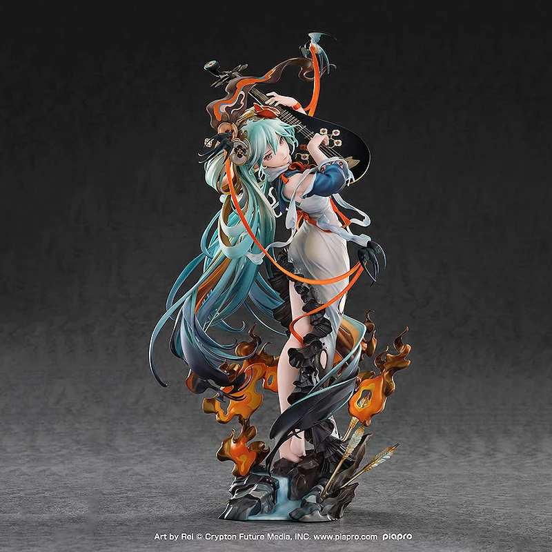 Original GSC Goodsmile Hatsune Miku House of Flying Daggers Ver Anime Figure Genuine Collectible Model Satuette Ornament Gifts