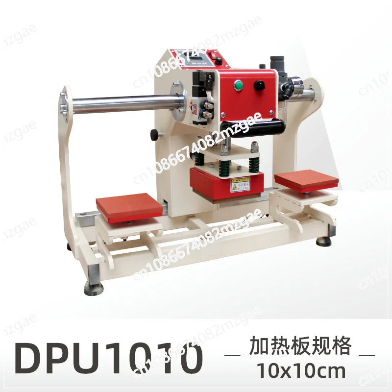 Extended small pneumatic double-station heat transfer machine, automatic pressing machine, clothes equipment
