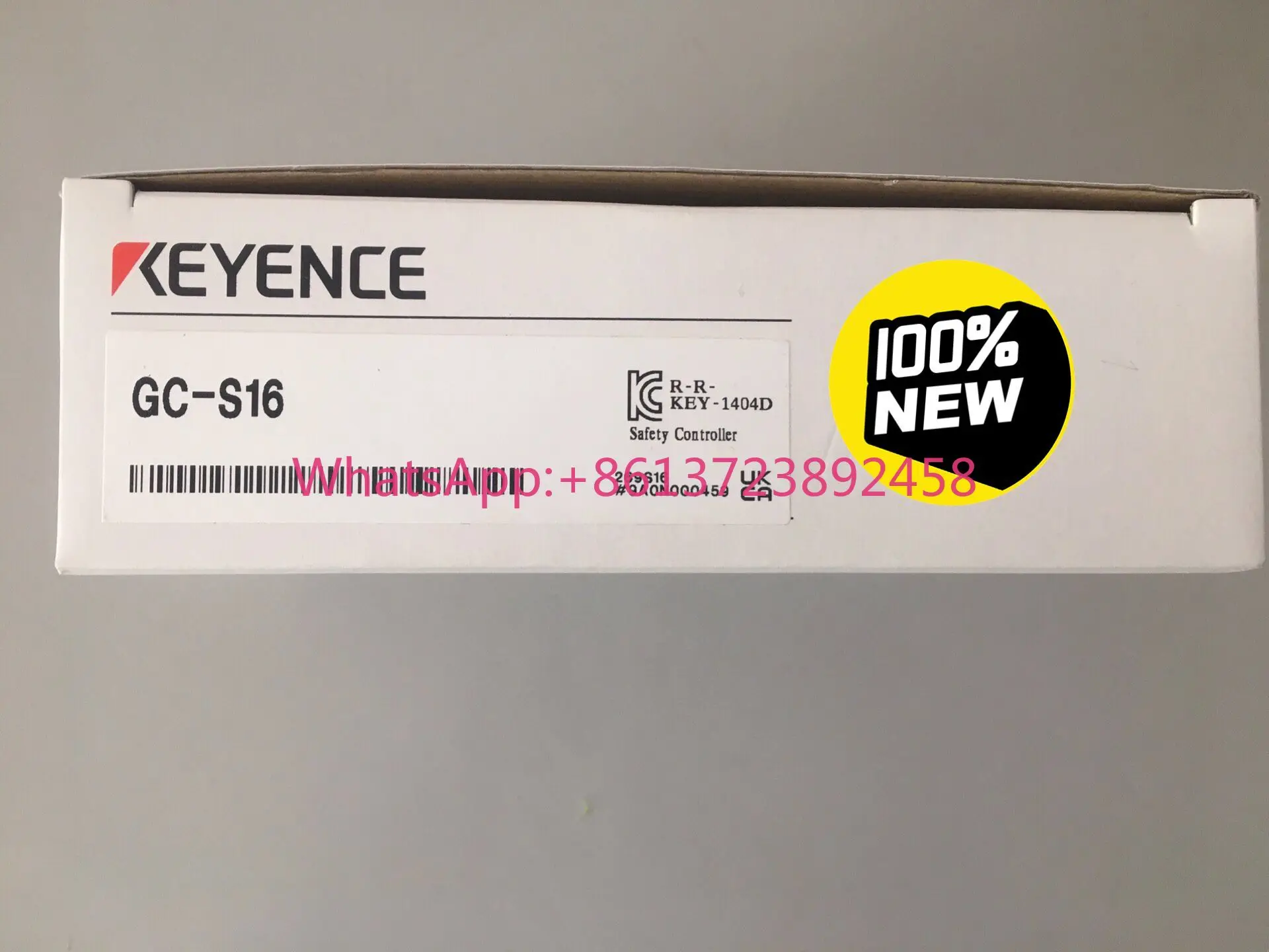

KEYENCE Safety Module Controller GC-S16 DC24V
