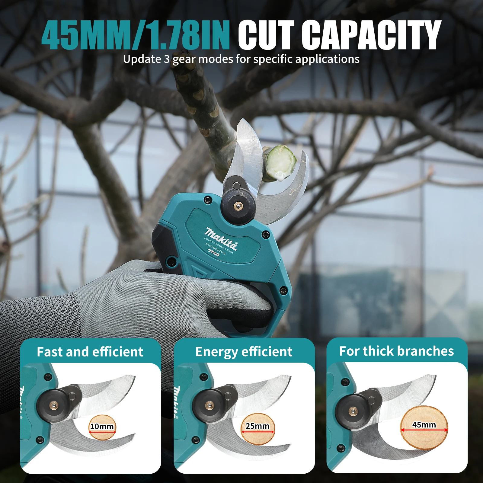 Tijeras de podar eléctricas in - Pruning Shears reseña y precio