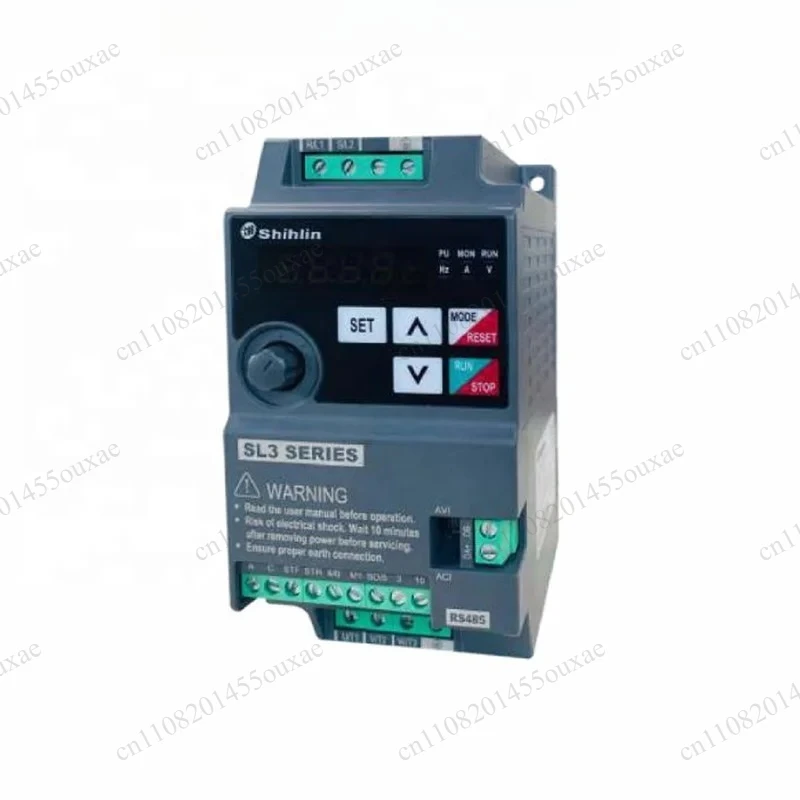 Shihlin SL3 Series Variable Frequency Drive SL3-021-0.4K/0.75K/1.5K/2.2K Single Phase AC Motor Speed Control Inverter