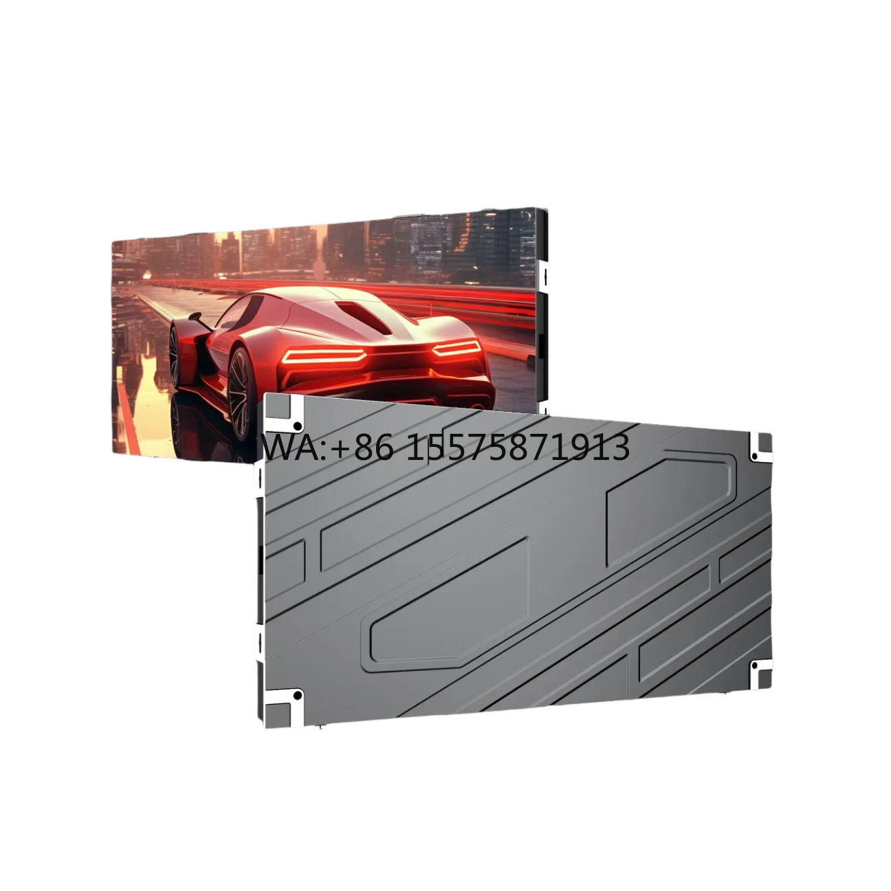 Customized Indoor LED Display with a Box Size of 640*480mm LED Display with a Pitch of 1.86mm Advertising Indoor LED Display.