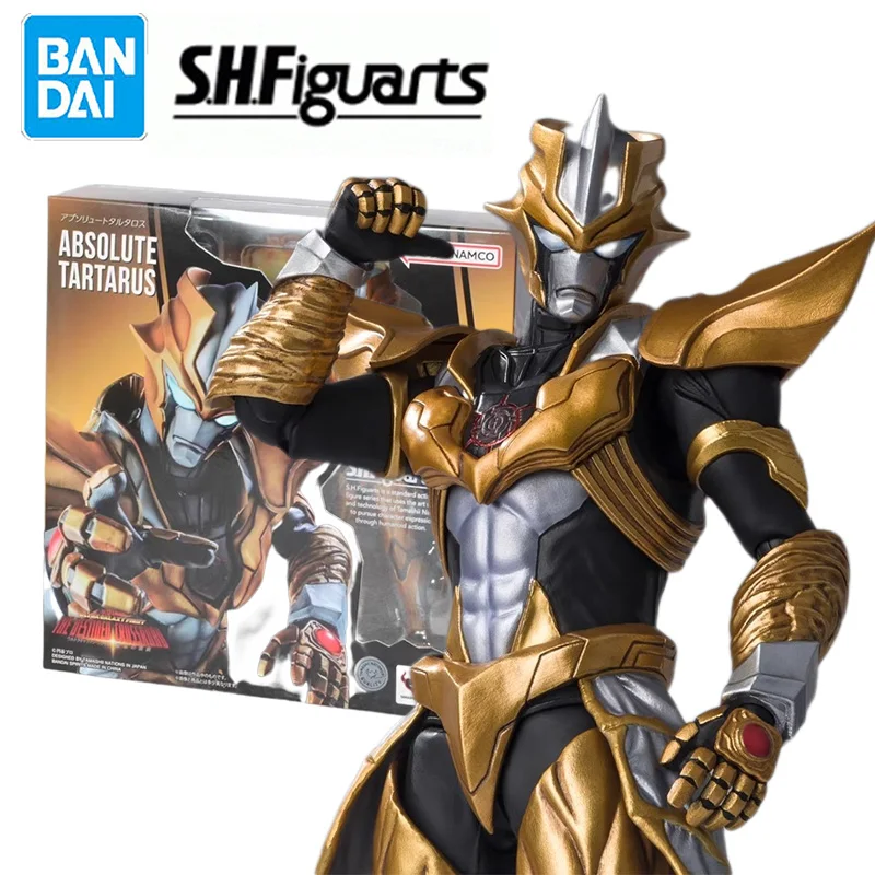 

In Stock Bandai S.H.Figuarts SHF Ultra Galaxy Fight ABSOLUTE TARTARUS Model Kit Anime Action Fighter Finished Model Gift for Kid