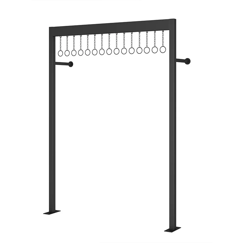 Colgador de ropa montado en la pared de alta resistencia, diseño negro, bolsas de Metal para dormitorio, colgador de ropa, Porte Manteau nórdico, muebles modernos