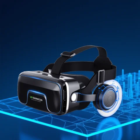 VR Shinecon 10.0 Helmet 3D Glasses Virtual Reality Casque For Smartphone Smart Phone Goggles Headset Viar Video Game Binoculars
