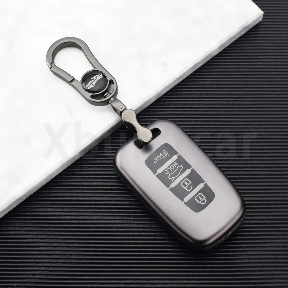

3/4Button TPU Car Key Case Cover For Hyundai Genesis Coupe Sonata Ix35 For Kia Forte Sportage K2 K5 Shell Fob Holder Accessories