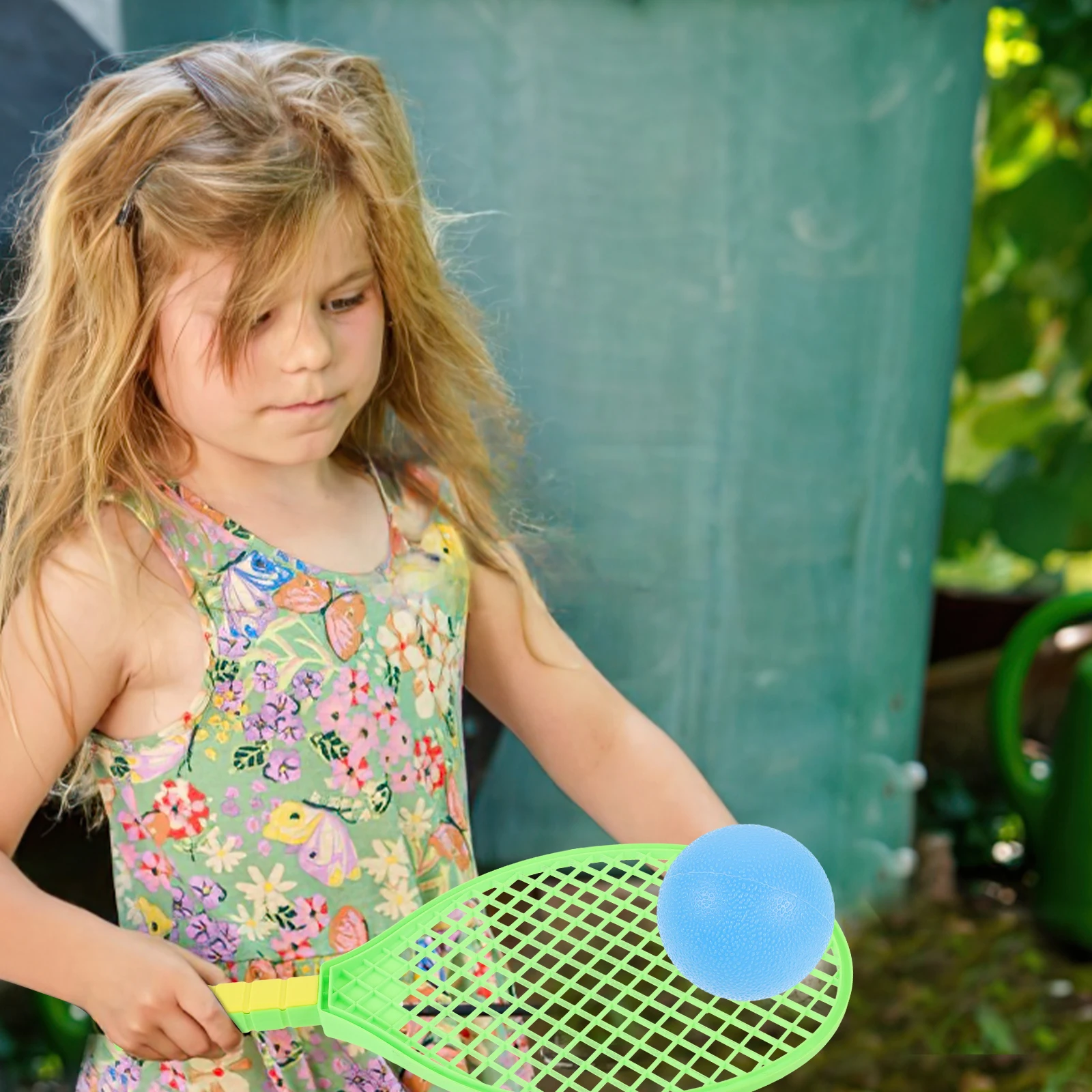 

1Set Badminton Rackets Kit Child Size Durable Material Easy Hand Eye Coordination Exercise Outdoor Badminton Set