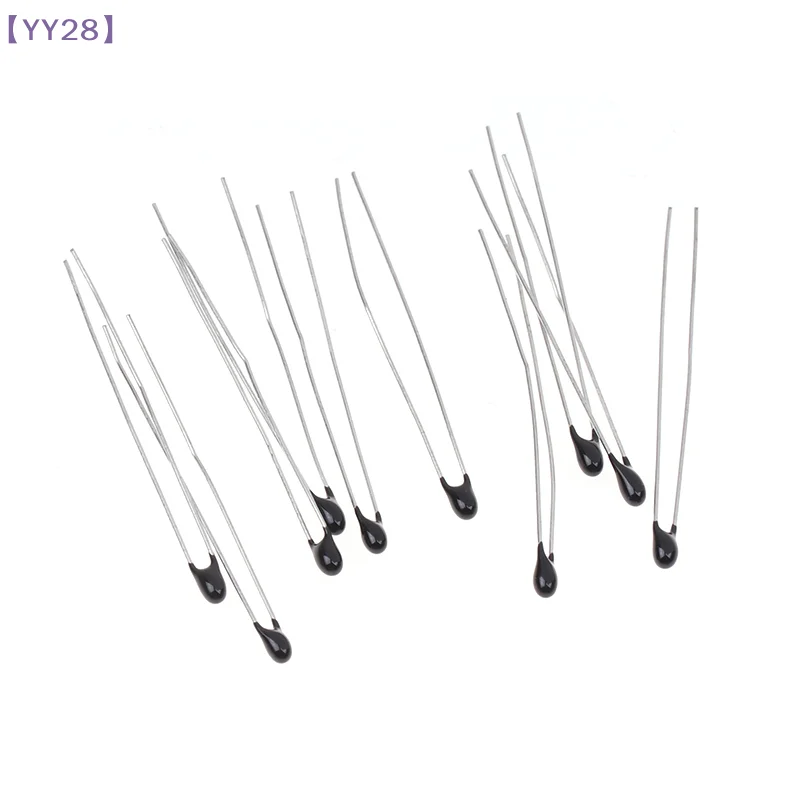 【YY28】10Pcs Thermistor B3435 NTC-MF52-103F 10K  1% Temperature Sensor Thermal Resistor NTC Thermistor{Y}